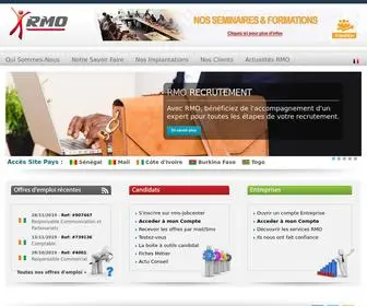 Rmo-Jobcenter.com(Emploi et Recrutement avec RMO) Screenshot