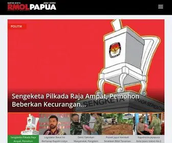 Rmolpapua.id(Kantor Berita RMOL Papua) Screenshot