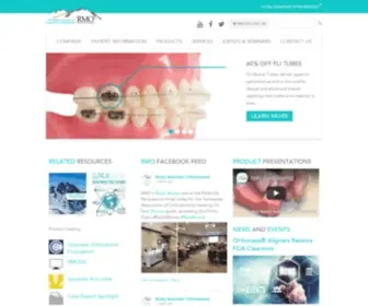 Rmortho.com(Rocky Mountain Orthodontics) Screenshot
