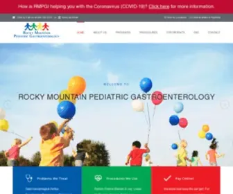 RMpgi.com(Rocky Mountain Pediatric Gastroenterology) Screenshot