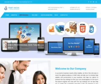 Rmpindia.com(Website Designing Company in Delhi) Screenshot
