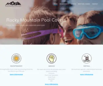 Rmpoolcovers.com(Rocky Mountain Pool Covers) Screenshot