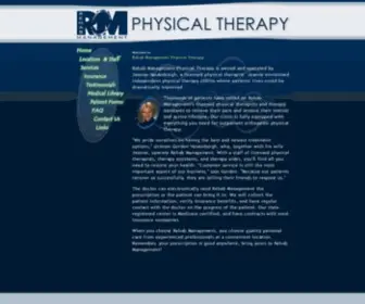 RMPT.com(Physical Therapy) Screenshot