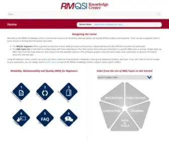 RMqsi.org(RMQSI Knowledge Center) Screenshot