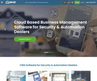 RMRcloud.com(Business Management Software (CRM or ERP) for Alarm Industry) Screenshot