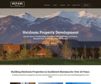 RMRgroup.net(Heirloom Property Development and General Contracting) Screenshot