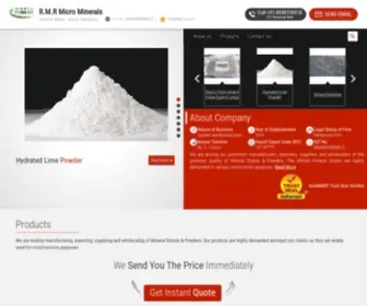 RMrmicrominerals.com(R.M.R Micro Minerals) Screenshot
