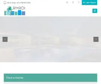 Rmroi.com(Riviera Maya Return On Investment Real Estate) Screenshot