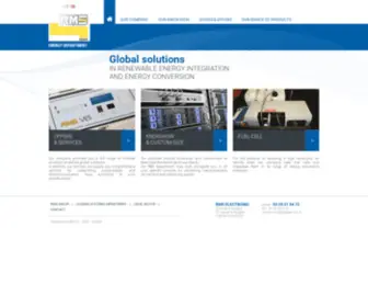 Rmselectronic.com(RMS Electronic : solutions globales en intégration et conversion d’énergie) Screenshot