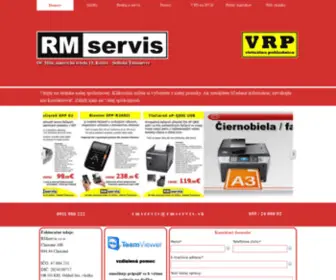 Rmservis.sk(RMservis) Screenshot