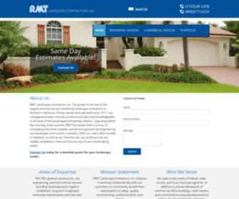 RMtlandscape.com(RMT Landscape Contractors) Screenshot