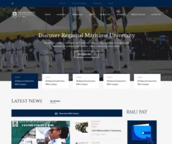 Rmu.edu.gh(Regional Maritime University) Screenshot
