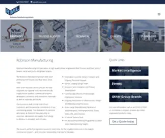 Rmuk.co.uk(Robinson Manufacturing) Screenshot