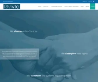 Rmvictimlaw.org(Rocky Mountain Victim Law Center) Screenshot