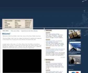 RMYC.org(Royal Malta Yacht Club) Screenshot