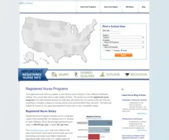 RN-Colleges.com(Your connection to RN schools and programs) Screenshot