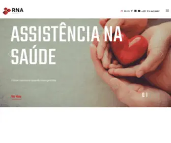 Rna.com.pt(Rede Nacional de Assistência) Screenshot