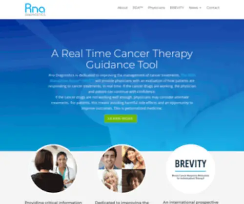 Rnadiagnostics.com(A Real Time Chemotherapy Guidance Tool) Screenshot