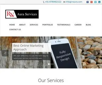 Rnaura.com(Website development company in India) Screenshot