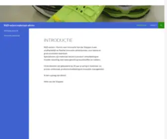 RND-Extern.nl(R&D-extern / Kennis voor Innovatie Van der Stappen) Screenshot
