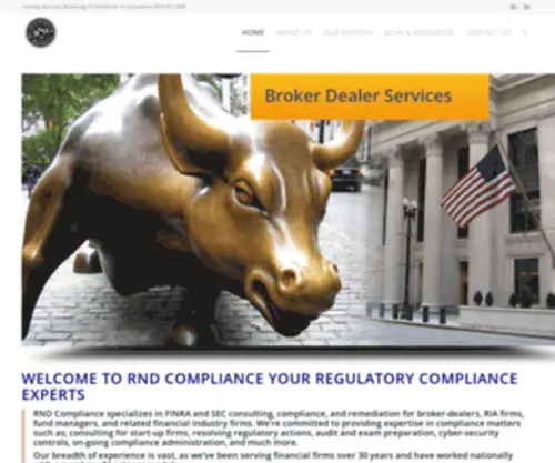 RNdcompliance.com(RND Compliance) Screenshot