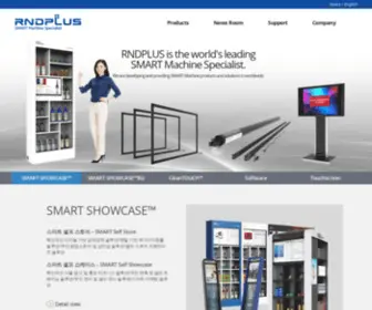 RNDplus.com(멀티터치스크린) Screenshot