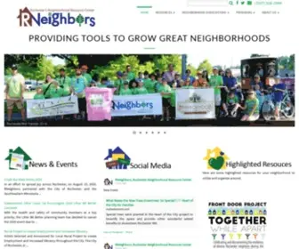 Rneighbors.org(Providing tools to GROW great neighborhoods) Screenshot