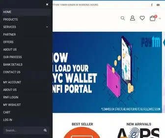 Rnfiservice.in(Banking Solutions) Screenshot