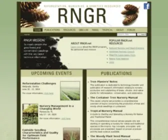 RNGR.net(Nurseries and Genetics Resources) Screenshot