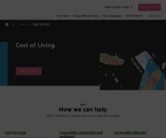 Rnib.org.uk(Homepage of the Royal National Institute for Blind People) Screenshot