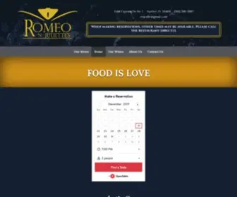 RNjcaffe.com(Full Service Restaurant In Jupiter FL) Screenshot