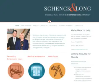 Rnlegalteam.com(Schenck & Long) Screenshot