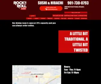 RNrsushiwolfchase.com(Rock n Roll Sushi) Screenshot