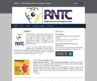 RNTC.org.br(Rede Nacional de Terapia Celular) Screenshot