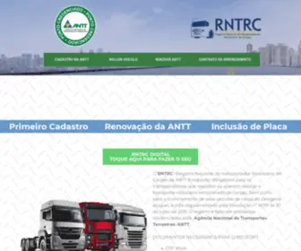 RNTRcvirtual.com.br(RNTRC VIRTUAL) Screenshot