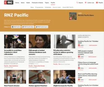 Rnzi.com(RNZ Pacific) Screenshot