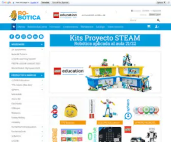 RO-Botica.com(RO-BOTICA Tienda Robotica Educativa y Personal) Screenshot