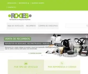 RO-Des.com(RO-DES ➤ Red Operativa Desguaces Españoles) Screenshot