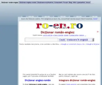RO-EN.ro(Dictionar roman englez) Screenshot