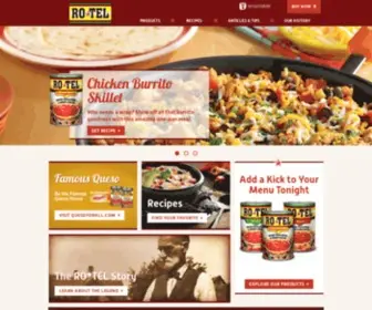 RO-Tel.com(Delicious Tomatoes and Zesty Diced Green Chilies) Screenshot