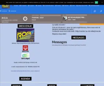 Roa.be(Radio Ourthe Amblève) Screenshot