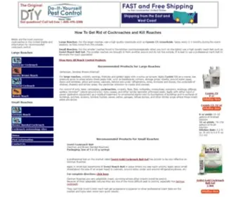 Roachcontrol.com(Roach Control Products) Screenshot