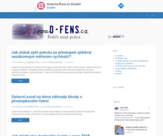 Road-Fens.cz(Road Fens) Screenshot