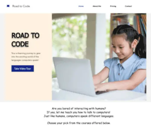 Road-TO-Code.com(Online Coding Classes) Screenshot