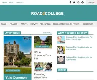 Road2College.com(Paying For College) Screenshot