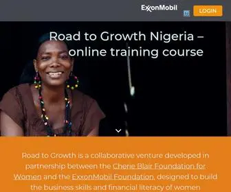 Road2Growth.org(Road to Growth Nigeria Online) Screenshot