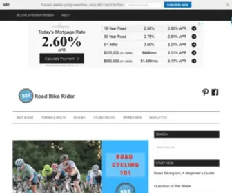 Roadbikerider.com(Cycling Tips) Screenshot
