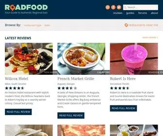 Roadfood.com(Discover Authentic Regional Dishes & Restaurants) Screenshot