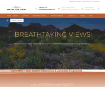 Roadhaven.com(Arizona's Premier 55) Screenshot