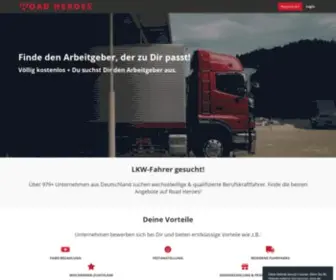 Roadheroes.com(Road Heroes Trucker) Screenshot